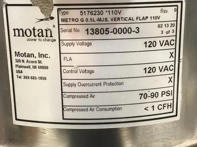 USED MOTAN 5176230