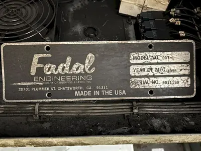 1996 FADAL MODEL #VMC6030 CNC VERTICAL MACHINING CENTER CNC88HS CONTROL: YOBRO #24049