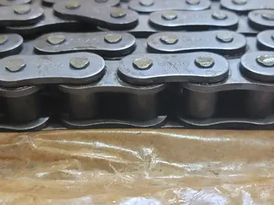 Riveted Roller Chain ANSI 80, 10FT, 1" Pitch