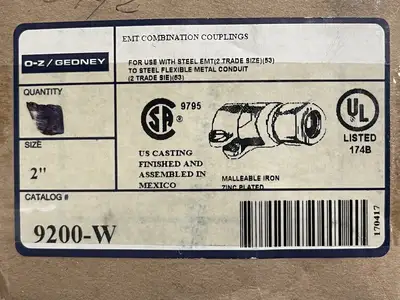 NEW O-Z/GEDNEY 9200-W
