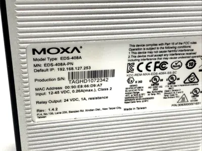 USED MOXA EDS-408A-PN