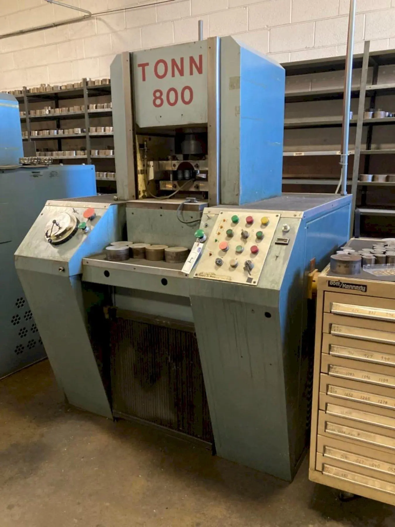 800 TON MARIO DIMAIO MODEL #MP800 HYDRAULIC COINING MINT PRESS: YOBRO #24618