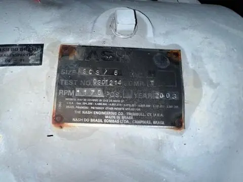 NashSC 3/5 Vacuum Compressor
