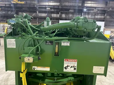 4' X 1/2" BETENBENDER MODEL #4-500 HYDRAULIC SQUARING SHEAR: STOCK #11792