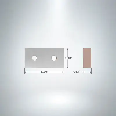 CLEVELAND PUNCH & DIE P20B0023 Shear Blades | Punch Press and Shear (3)