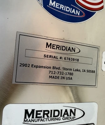 Used Meridian 3400 Gallon Stainless Steel Tanks Georgia US | Athens Packaging & Processing #914775
