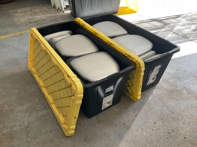 Used 44 PADDED SEAT CUSHIONS Party/Banquet Supplies Michigan US | Miedema Asset Management Group #1761437