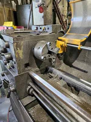 14" X 40" CLAUSING METOSA MODEL #C1440 TOOLROOM ENGINE LATHE, 1-5/8": YOBRO #23849