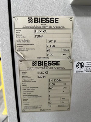 Used 2019 BIESSE (OMAL) ELIX K3 Throughfeed boring and boring/dowel-inserting machines California US | MachineryMax #1461515