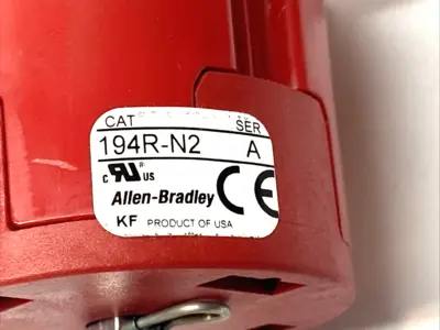 Used Allen-Bradley Ser. A Operating Handle/Disconnect w/ 18-1/2" Rod Switch Parts Michigan US | Maverick Industrial Sales #1441685