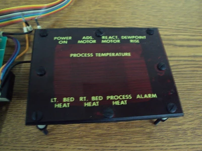 Universal Dynamics C-2492-D 3075 Rev 1 With Cable and Face Plate 4 Digit Display