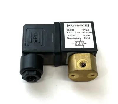 Used Kuhnke Solenoid Valve NW 2,0 24V DC 4,5W Solenoid Valves Michigan US | Maverick Industrial Sales #1398159