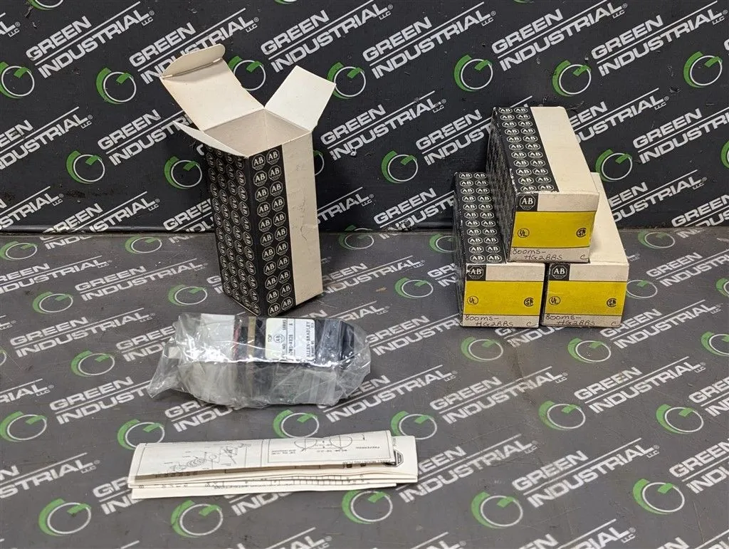 Lot of 4 Allen Bradley 800MS-HG2BBS Selector Switch Assemblies New NIB