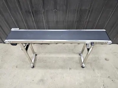🔴 Heading to Auction May 27 - Used Belt Conveyor, 7.5’’ Wide x 38’’ Long