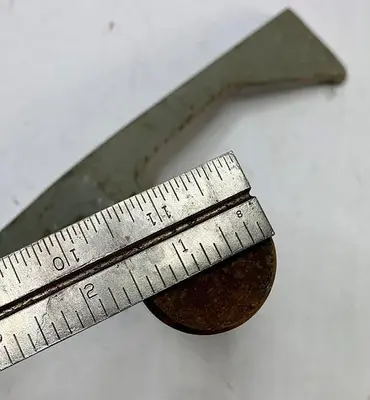Oliver / Wadkin ? 14" Lathe Tool Rest w/ 1 1/2" Post (101950)