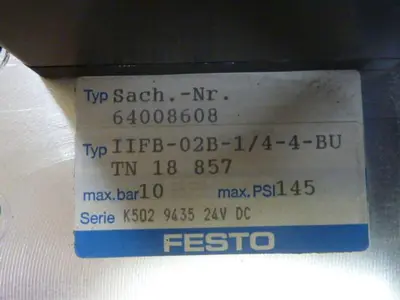 USED FESTO IFB8-02