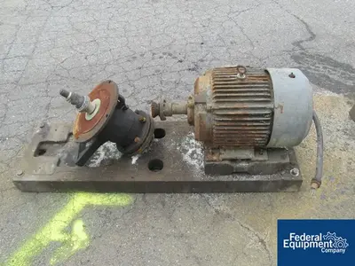 USED Wanner Engineering Stan-Cor Pump Spindle With motor