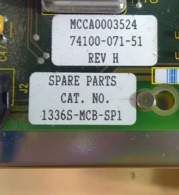 Used Allen-Bradley 1336S-B015-AA-EN-HA1-L6 AC Drive Control Module South Carolina US | Palmetto Automation #1159259