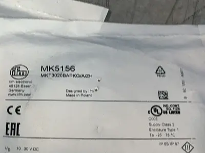 New | in-Stock IFM MK5156 Proximity Sensors Ohio US | HGR 24 #1312251