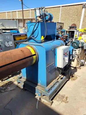 10,000 LB X 42” B&K MOTORIZED UNCOILER COIL REEL : STOCK #22955