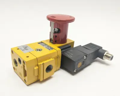 USED SMC SOFT START UP VALVE W/ LOCK-OUT FUNCTION 1/4"NPT PORTS