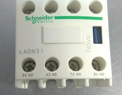 Schneider Electric LADN31 Auxiliary Contact Block 4D