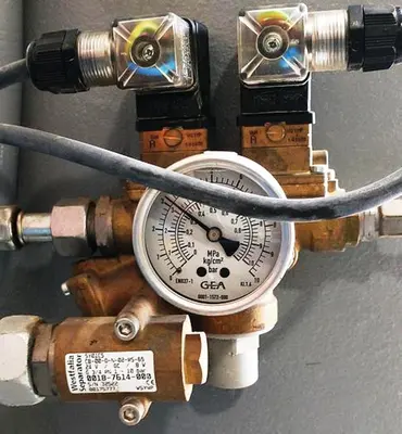 Westfalia SSE 80-06-077 Hydrostop CIP clarifier, Duplex SS.