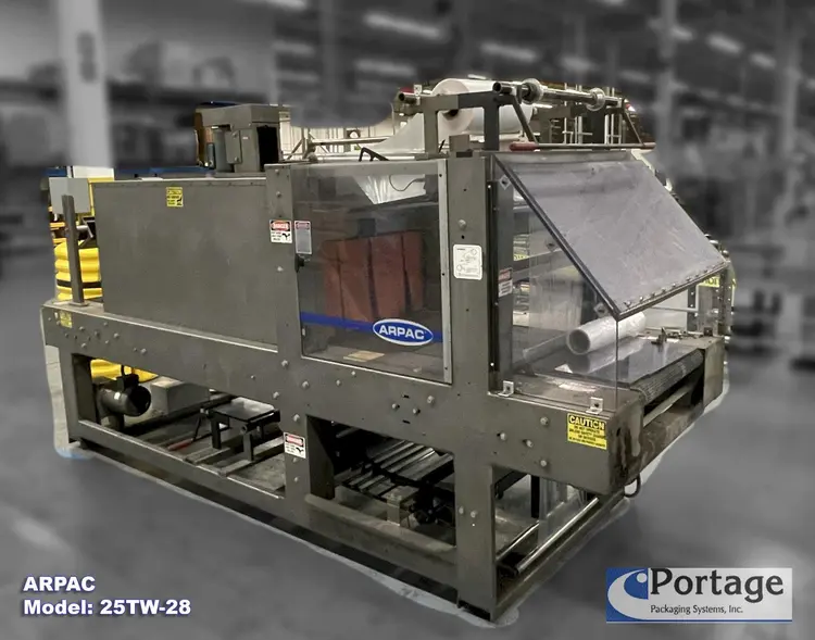 Used 2003 ARPAC 25TW-28 Wrapping Machines Ohio US | Portage Packaging Systems, Inc. #393949
