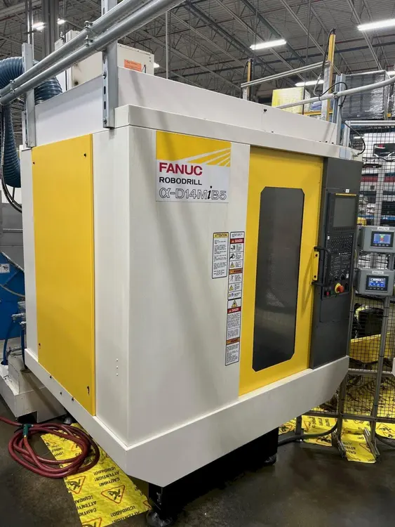 Used 2017 FANUC ROBODRILL D14MIB5 Vertical Machining Centers Ohio US | G-2000, Inc. #1079445