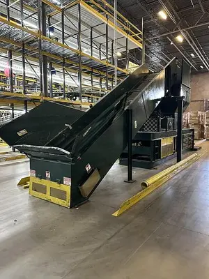 USED INTERNATIONAL BALER CORPORATION NA-1295-48 CLOSED DOOR BALER