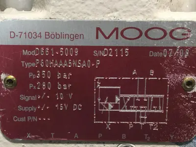 USED MOOG D661-5009
