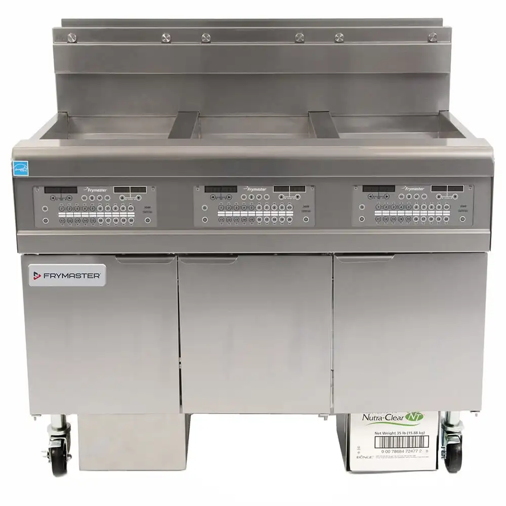 Frymaster FPGL330CA Gas Fryer - (3) 30 Lb Vats, Floor Model, Liquid Propane