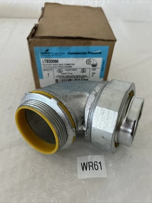 Crouse Hinds LTB20090 2'' 90° Liquid Tight Connector NIB Fast Shipping!