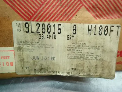 USED BELDEN 9L280168H100FT