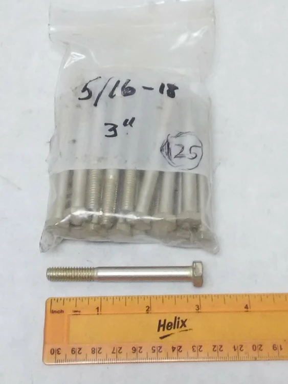New | in-Stock COPPER STATE BOLDT 5/16-18X3 BOLDT Nuts & Screws Arizona US | ASSET CONVERSION SPECIALISTS, INC. #311601