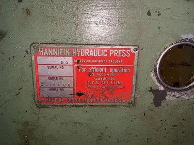 Used HANNIFIN CORP _UNKNOWN_ Hydraulic Presses Ohio US | HGR 24 #1505803
