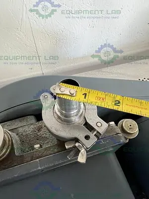 USED WELCH 1402 DUOSEAL BELT-DRIVEN ROTARY VANE VACUUM PUMP 115/230V