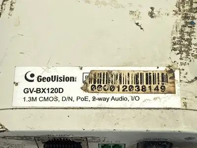 Used GeoVision Box IP Security Camera Day/Night 1.3mp Security Cameras Michigan US | Maverick Industrial Sales #1395815