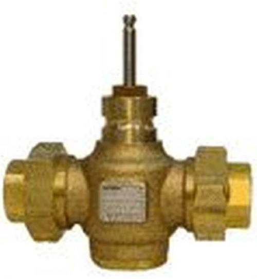Siemens 599-03016 2-Way Ball Valve, Bronze Body, 25 Cv, 1-1/2 in UF x UF, Linear [New]
