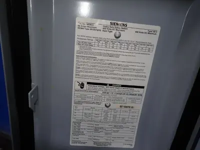 USED EGS ELECTRICAL GROUP T6H30S