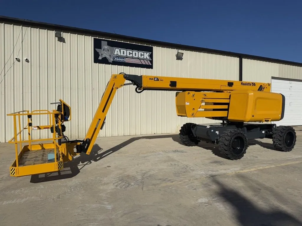 New | in-Stock 2025 HAULOTTE HA61 RTJ PRO ARTICULATING BOOM LIFT Articulating Boom Lifts Alberta CA | Adcock Equipment #1418031