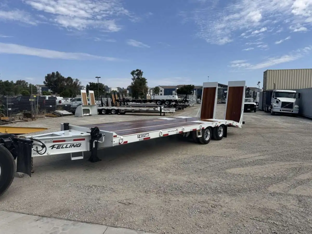 New | in-Stock 2027 FELLING FT-45-2-LP Deckover Trailers California US | Commerce Truck Equipment Sales #1548756