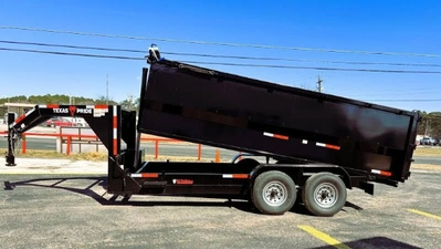 USED 2025 Texas Pride Trailers DT71616KGN