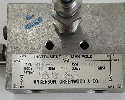 NEW Anderson Greenwood M1HIS-4