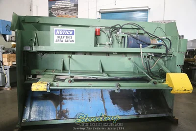 Used HTC 250-10A Power Squaring Shears (Inch) California US | Sterling Machinery Exchange #1466105
