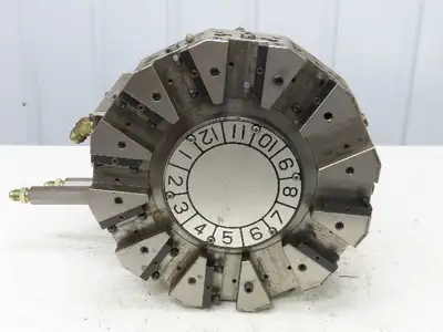 Okuma Crown 762E CNC Lathe 12-Position Turret Tool Changer