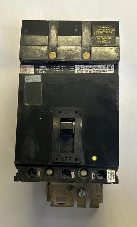 Used SQUARE D FA34020 Miscellaneous Equipment (Electrical & Power) Ohio US | Surplus Asset Holdings #1238683