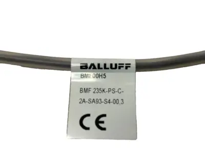 Used Balluff T-Slot Magnetic Sensor, M12 4-Pin BMF 235K-PS-C-2A-SA93-S4-00,3 Proximity Sensors Michigan US | Maverick Industrial Sales #1502389