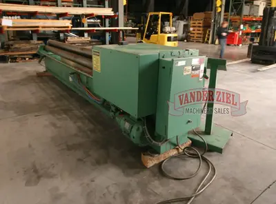 Used MONTGOMERY 14416H Plate Bending Rolls including Pinch Michigan US | Vander Ziel Machinery Sales #483022