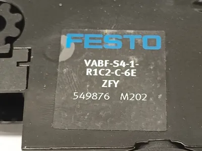 VABF-S4-1-R1C2-C-6E | Festo  Regulator Plate 549876 - New